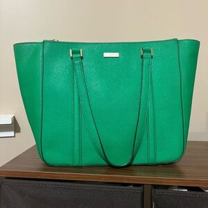Green Kate Spade Saffiano Tote bag/Purse